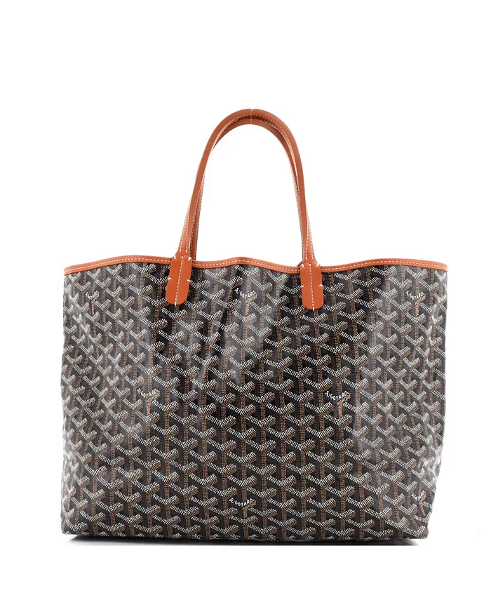 

Сумка-тоут PM Saint Louis из лакированного холста Pre-Owned Goyard, черный