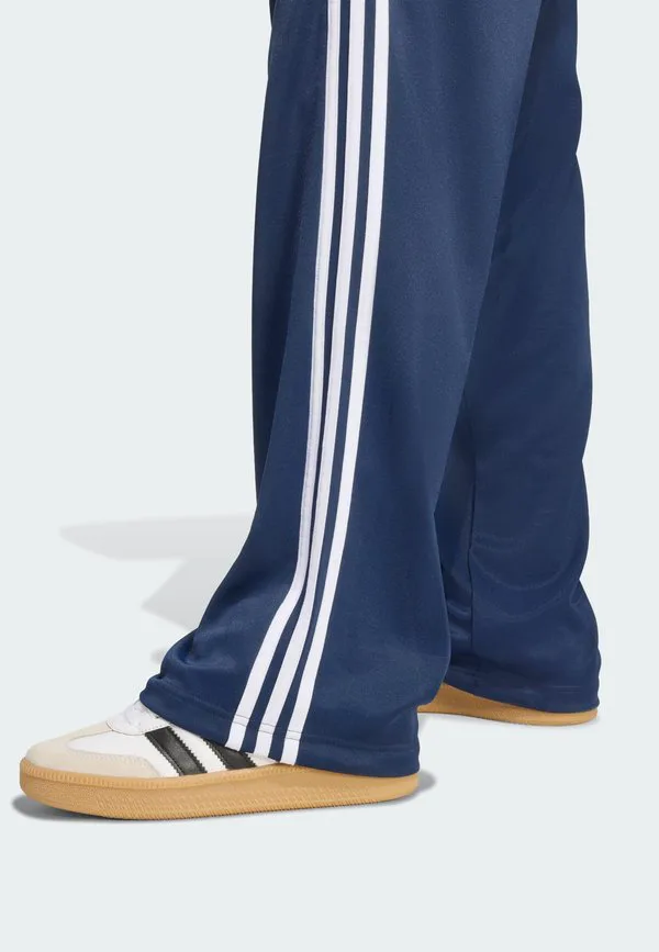 Свободные спортивные штаны из термобелья Adidas Originals, Night Indigo White — фото 3