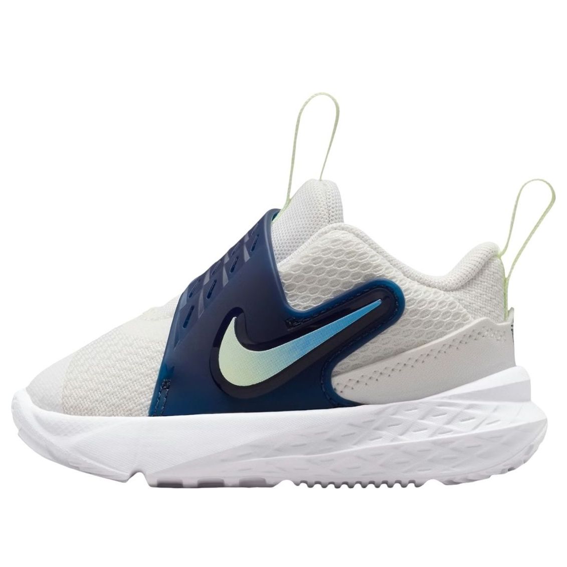(TD) Nike Team Hustle D 12 'White Midnight Navy Volt Tint'