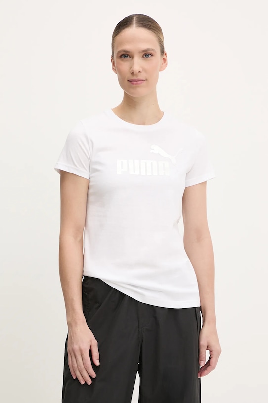 

Хлопковая футболка Puma, белый