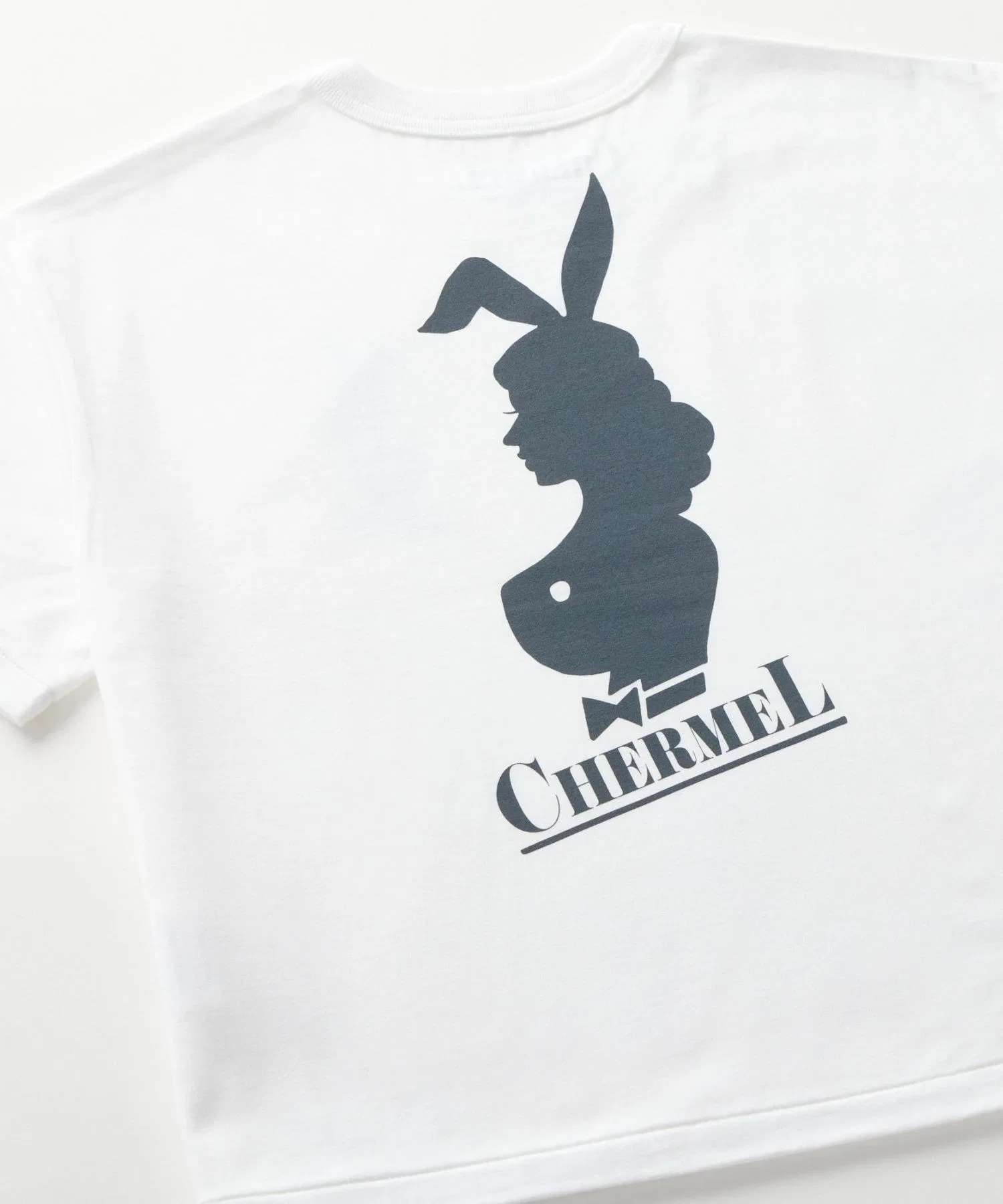 Детская футболка из хлопка CHERMEL Supima Cotton Wide Tee белая — фото 2