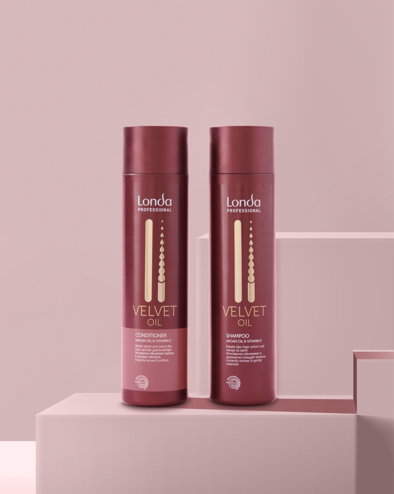 Шампунь с бархатистым маслом для сухих и нормальных волос Londa Professional, 1000 мл — фото 4