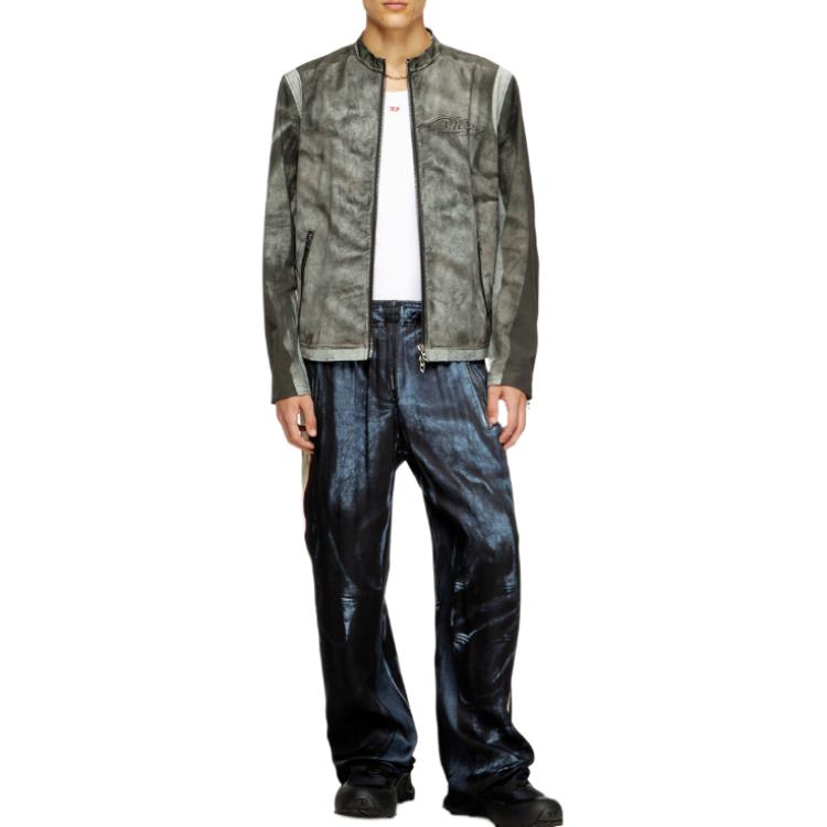DIESEL Куртка мужская Gray Moderate — фото 3