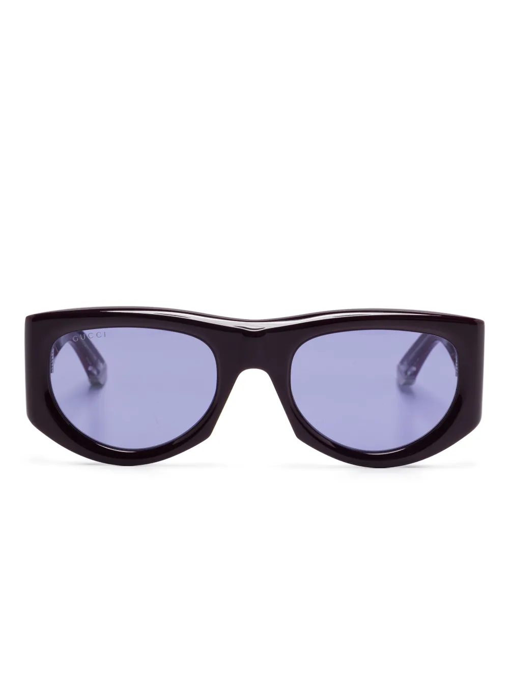 

Солнцезащитные очки в прямоугольной оправе Gucci Eyewear, фиолетовый
