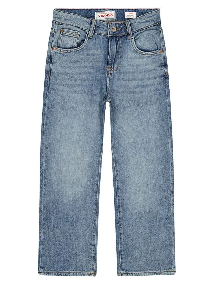 Джинсы regular fit Vingino, синие
