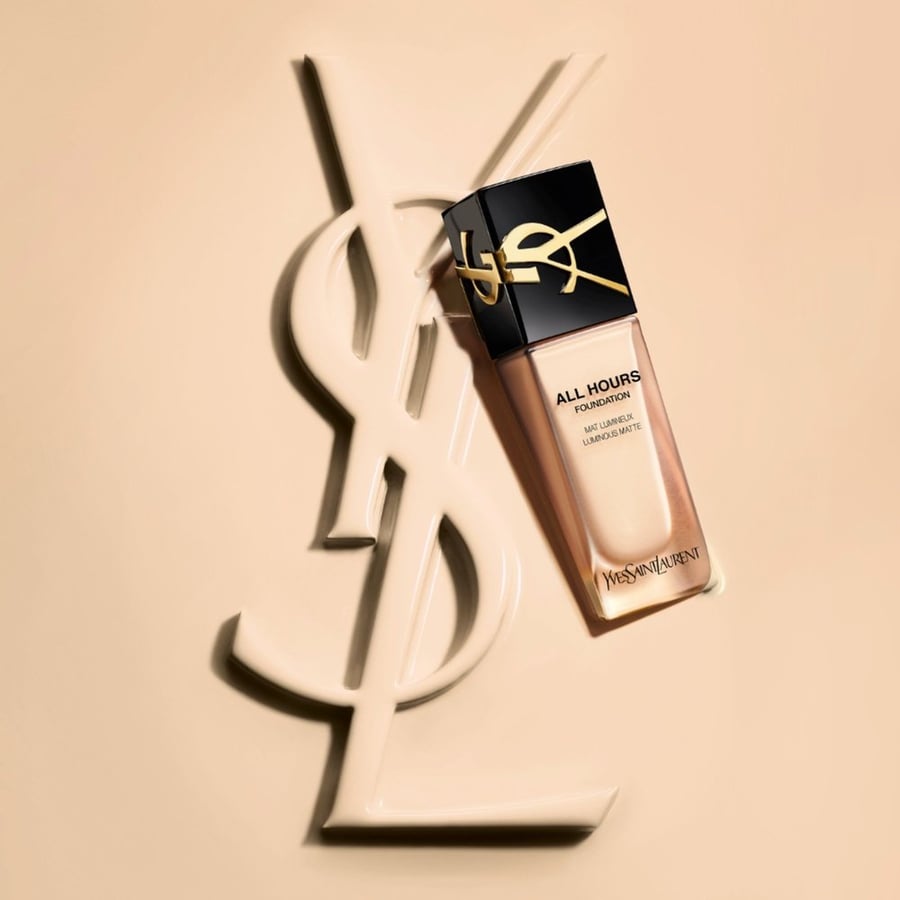 Yves Saint Laurent, жидкая тональная основа All Hours Foundation Luminous Matte LC5 25 мл — фото 4