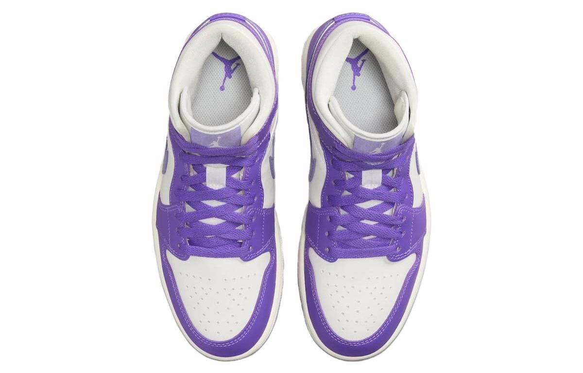 Кроссовки Jordan 1 Mid Action Grape Women's — фото 4