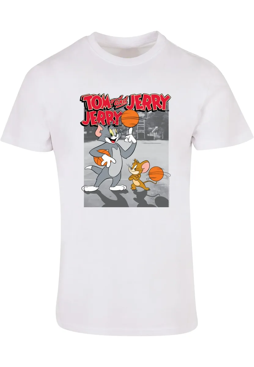 

Футболка ABSOLUTE CULT "Мужская футболка ABSOLUTE CULT Tom and Jerry - Basketball Buddies", белый