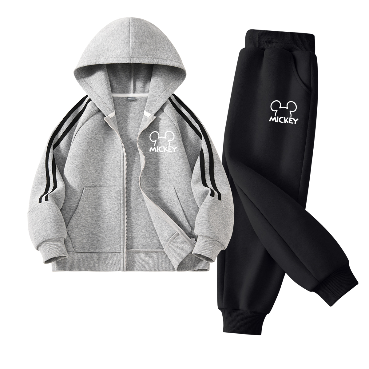 

Детская повседневная спортивная одежда Disney, черный