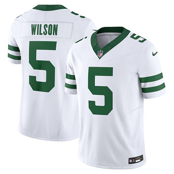 Футболка Garrett Wilson Legacy White New York Jets Vapor FUSE Limited Nike — фото 2