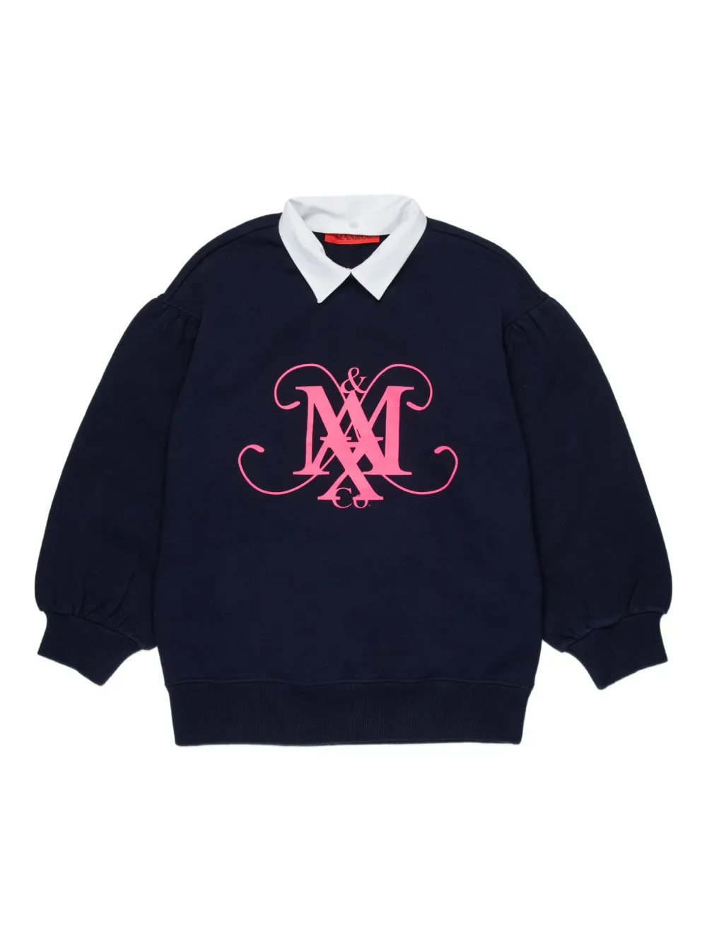 

Толстовка с логотипом MAX&Co. Kids, синий