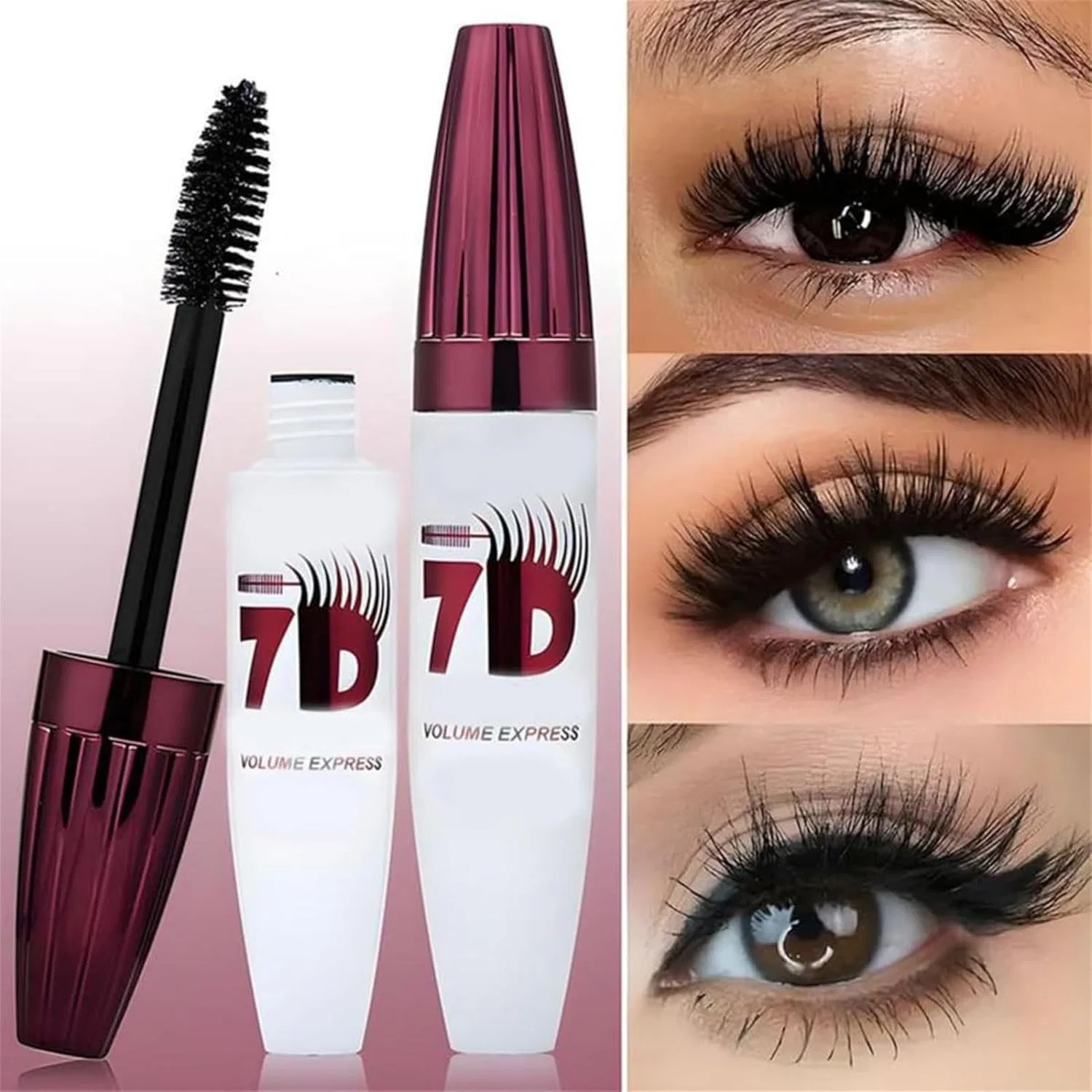 Тушь для ресниц «7d Colossal Mascara» с эффектом накладных ресниц, 2 шт. Generisch, 2 — фото 3