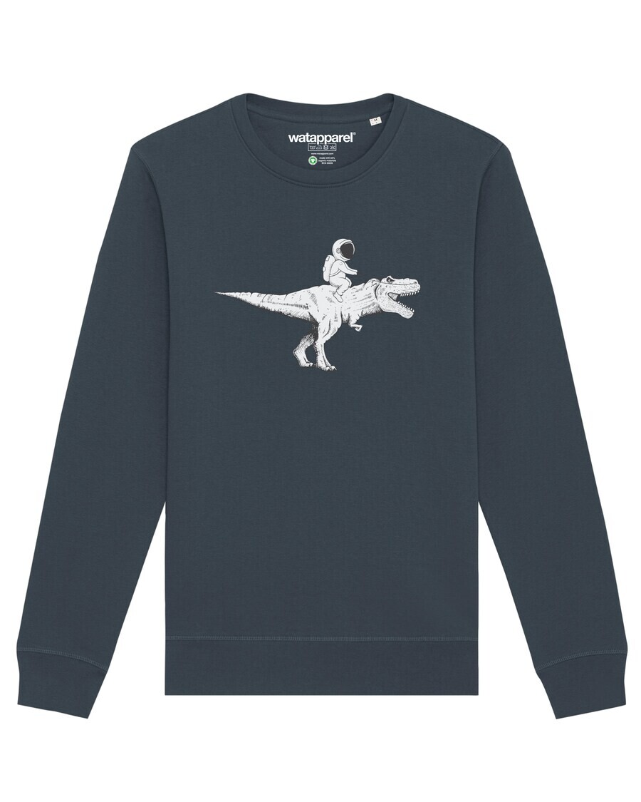 

Свитер Watapparel Sweatshirt Astronaut on T-Rex, антрацит