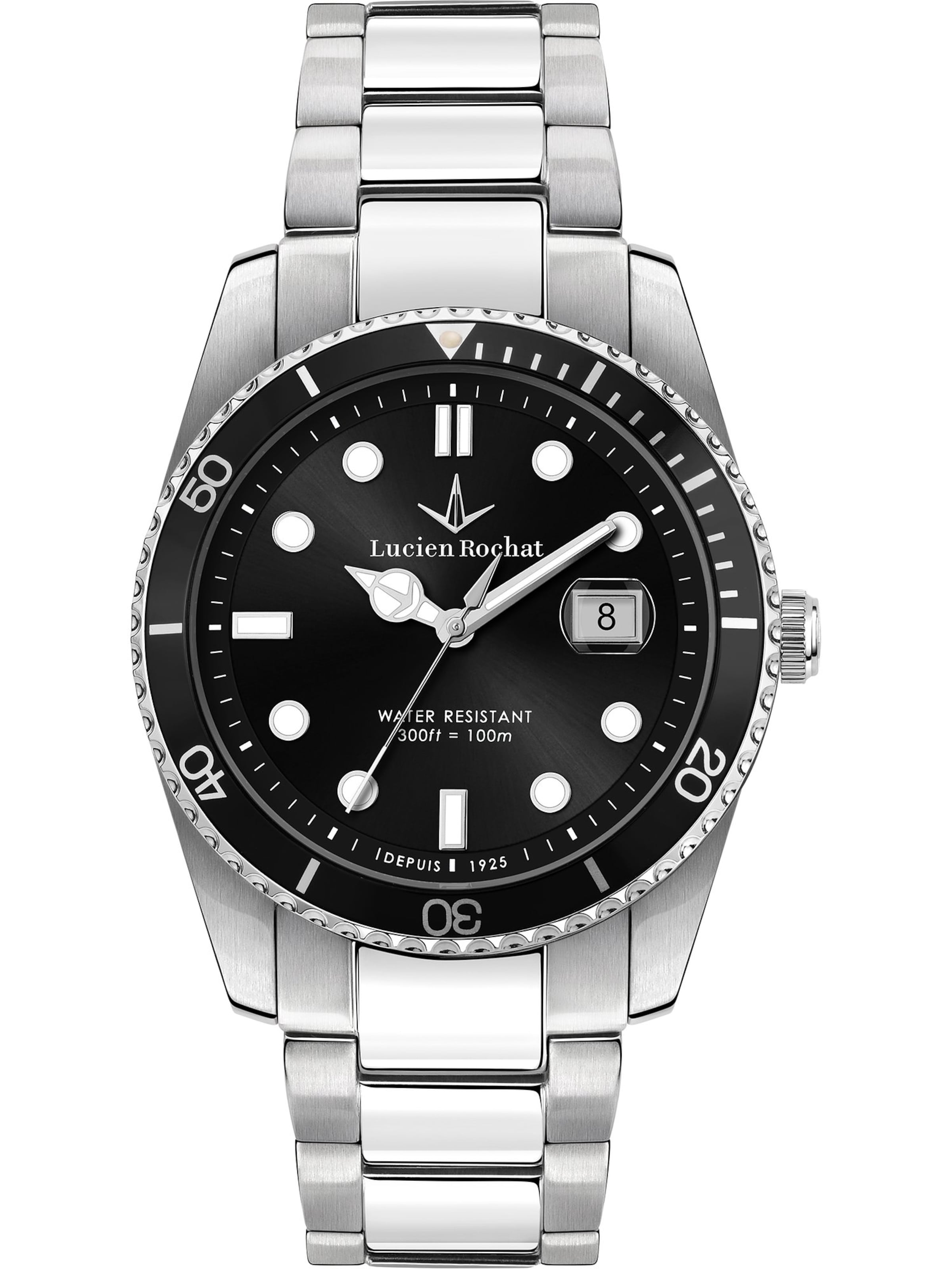 

Lucien Rochat Аналоговые часы в черном цвете