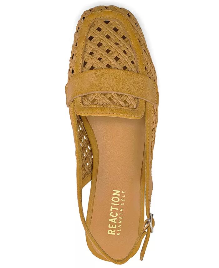 Женские мокасины Enrica Slingback Kenneth Cole Reaction, коричневый/бежевый — фото 4
