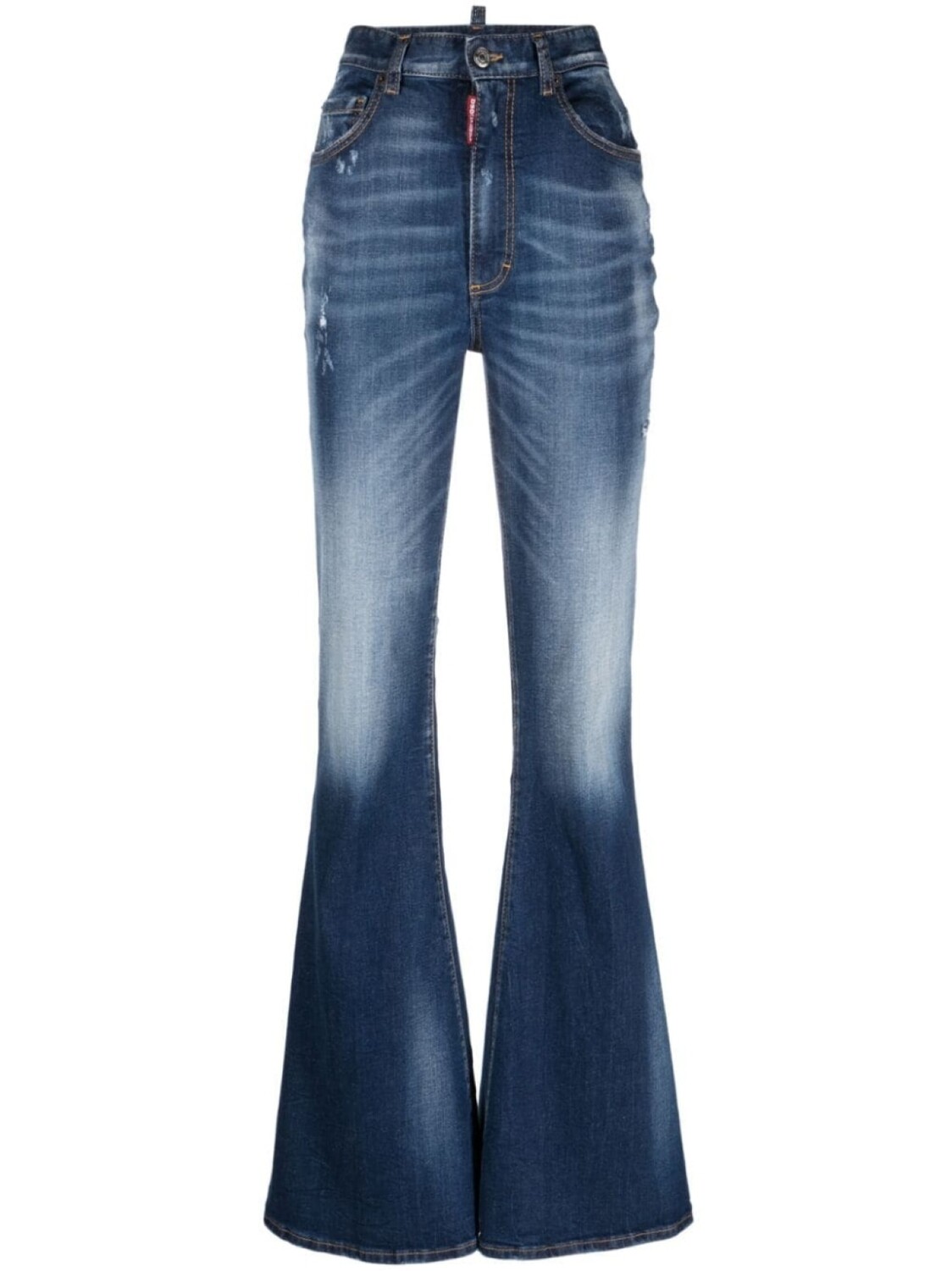 

Dsquared2 расклешенные джинсы, синий