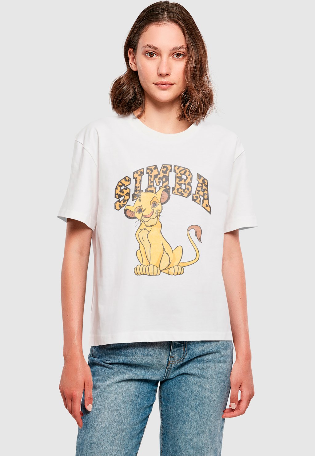 

Футболка с принтом SIMBA Merchcode, белый