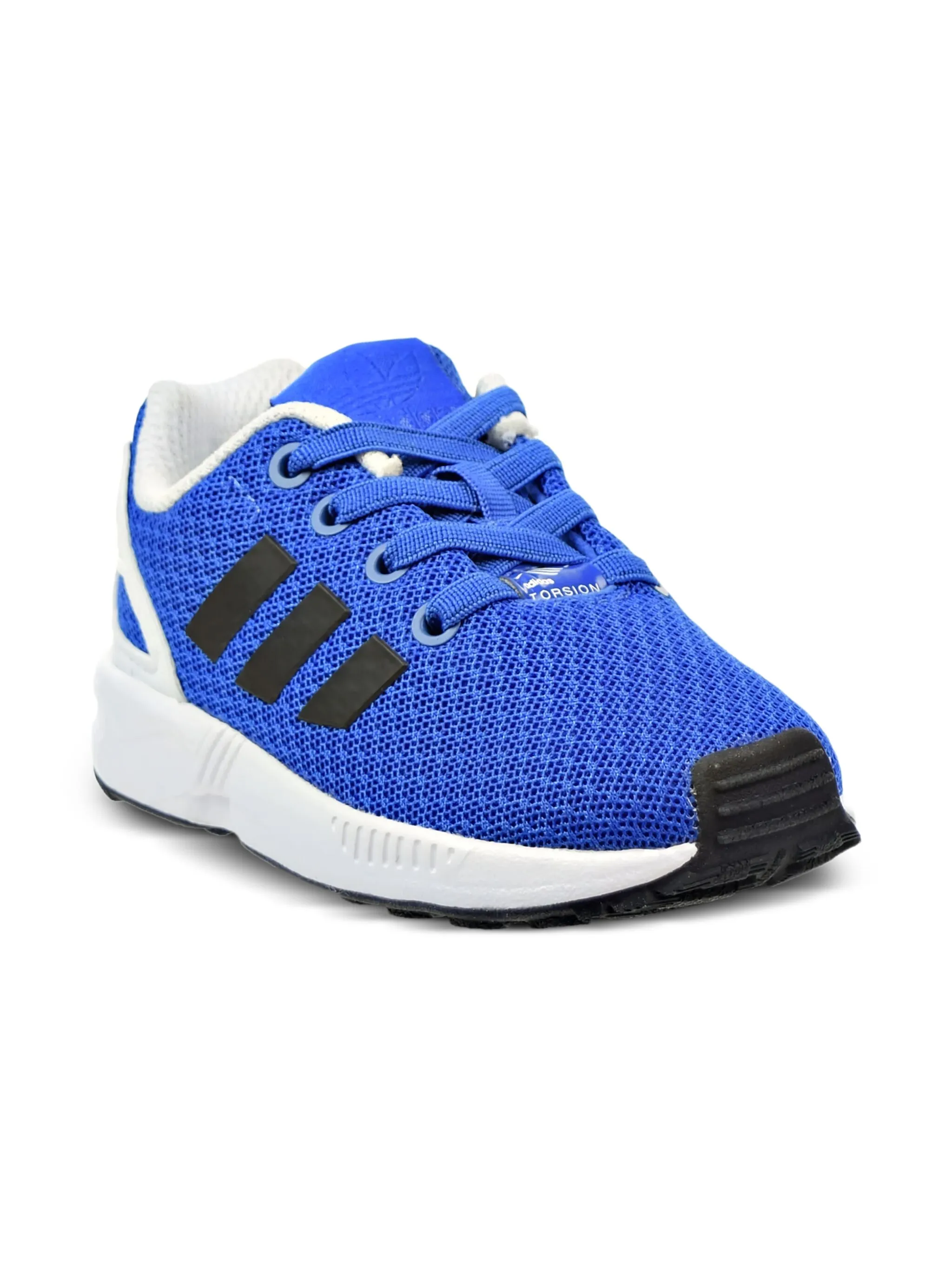 Кроссовки Originals ZX Flux Core Black/Footwear Adidas Kids, синий — фото 2