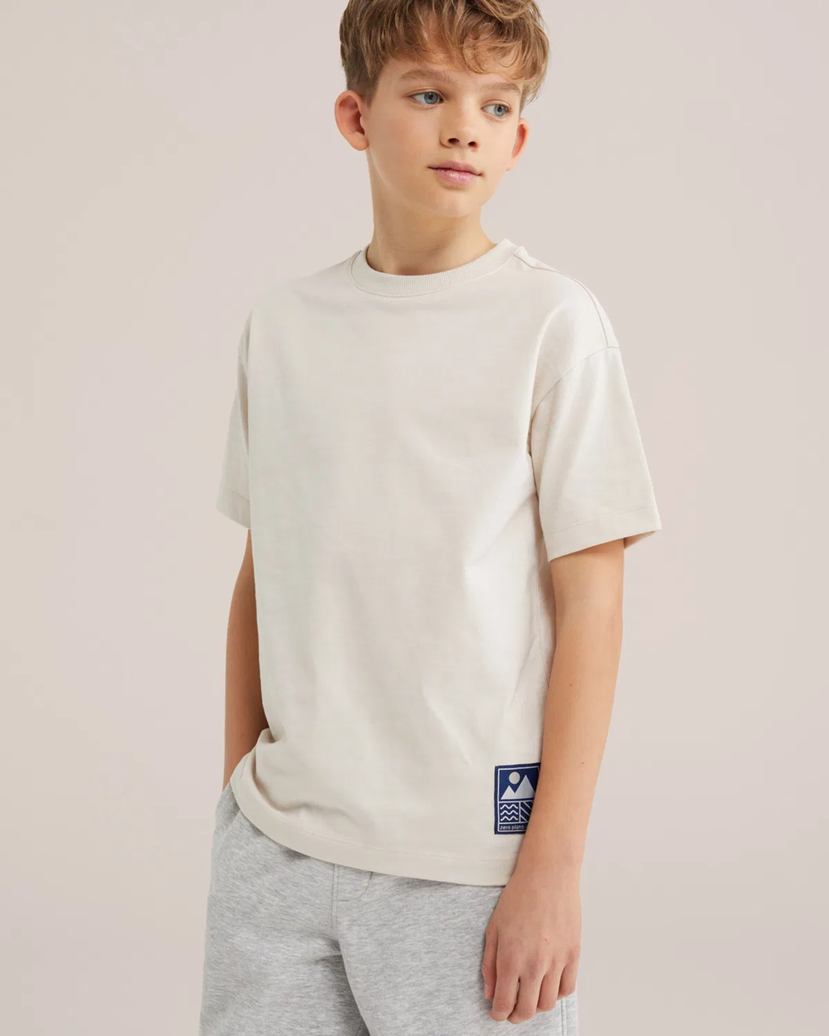 Футболка We Fashion, Cream — фото 3