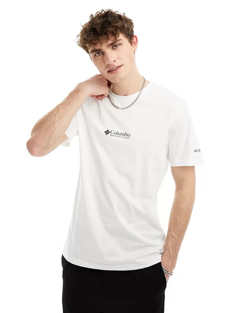 

Белая футболка с логотипом Columbia CSC Basic Logo эксклюзивно на ASOS