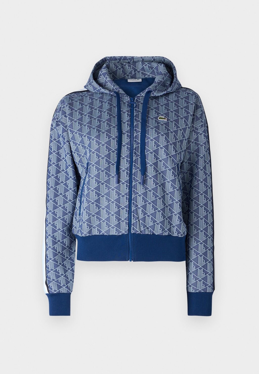 

Толстовка на молнии Lacoste, синий