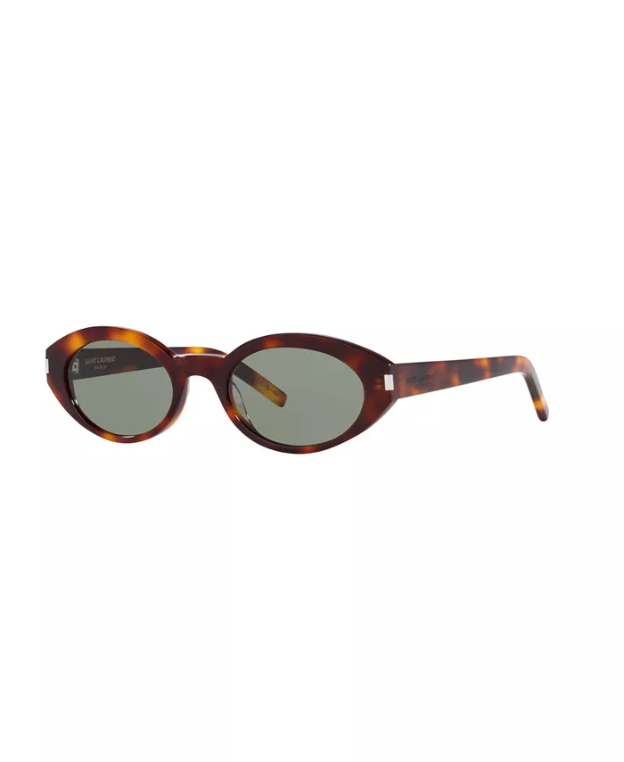 

Женские круглые солнцезащитные очки, SL 567 YS000433 Saint Laurent, коричневый