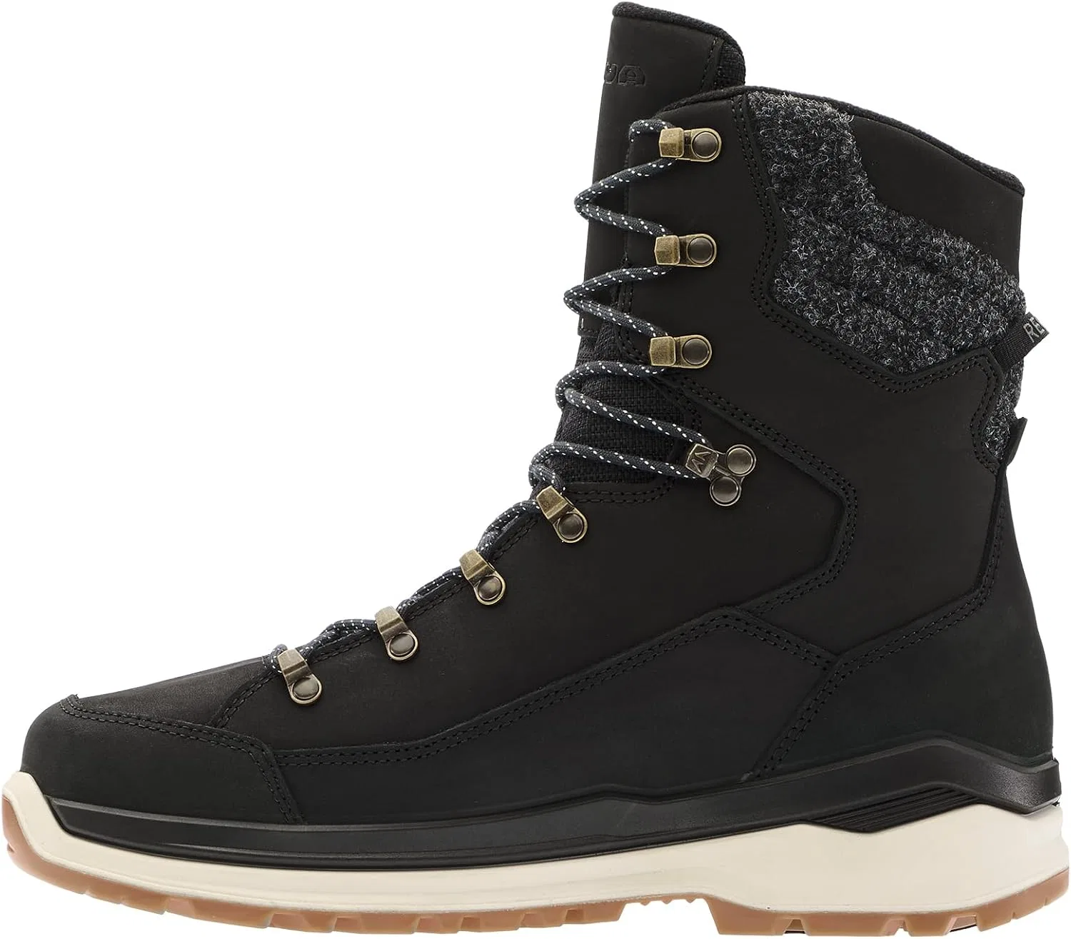 Ботинки LOWA Renegade Evo Ice 2 GTX High, Black Honey — фото 2