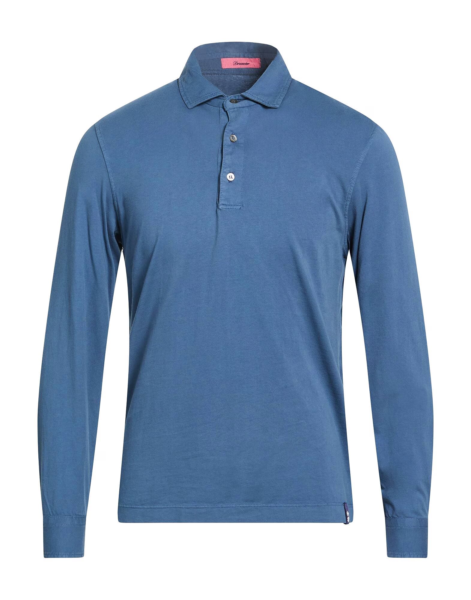 

Рубашка поло Drumohr, серо-голубой, Синий, Рубашка поло Drumohr, серо-голубой