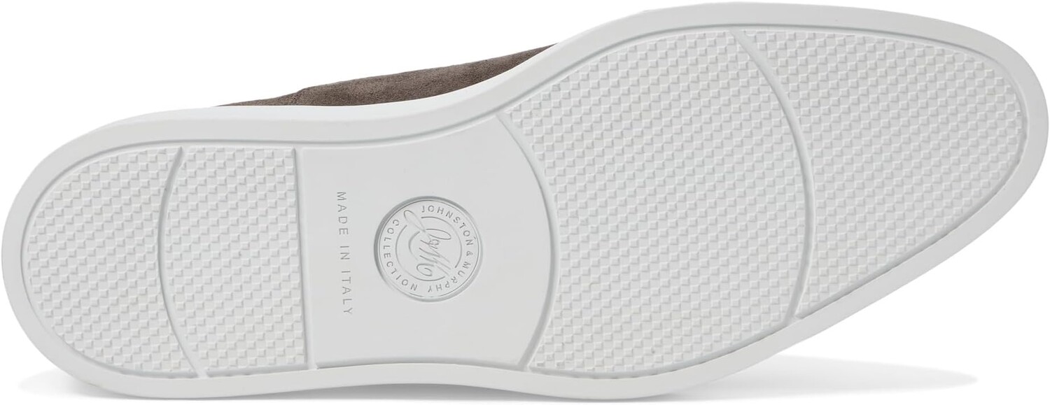Кроссовки Bolivar Cap Toe Johnston & Murphy Collection, цвет Gray Italian Suede — фото 3