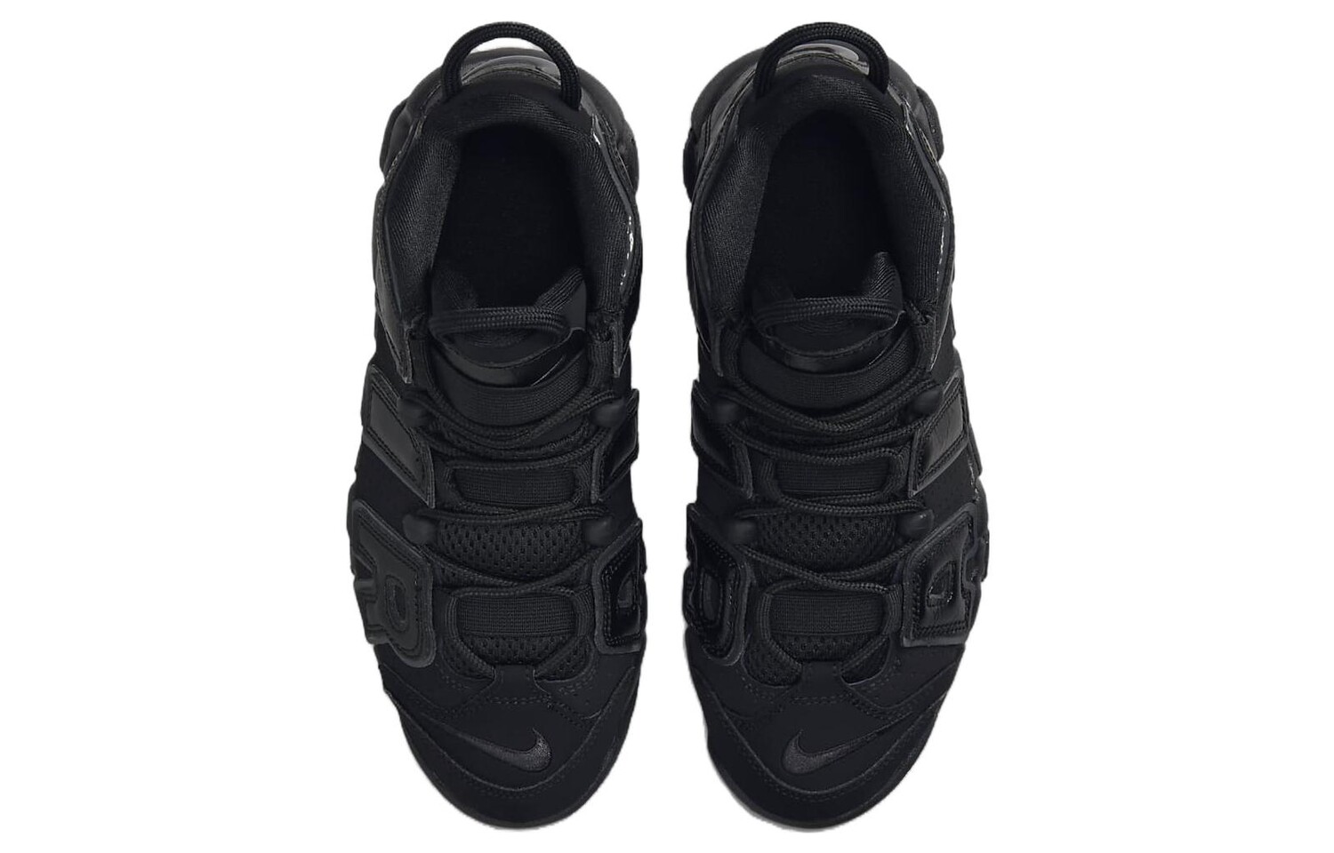 Женские баскетбольные кроссовки Nike Air More Uptempo Vintage, Black — фото 4