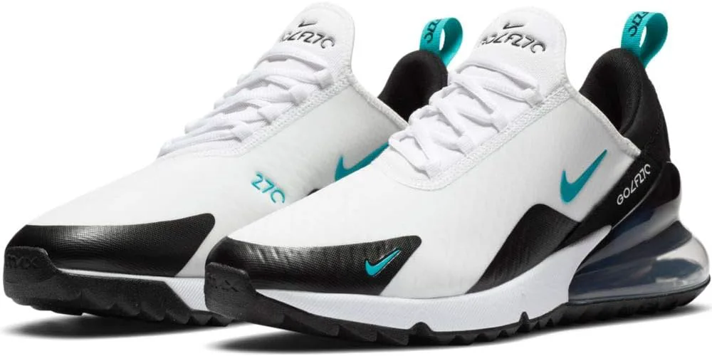 Мужские кроссовки Nike Air Max 270 G, белый/черный/металлик серебристый