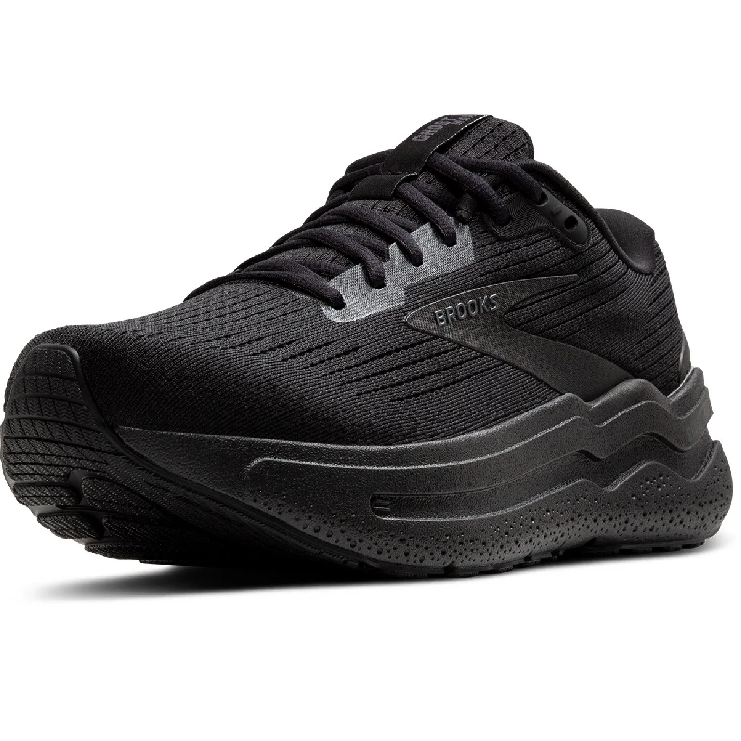 Мужские кроссовки Ghost Max 2 для бега по дорогам Brooks, Black/Black/Ebony — фото 4