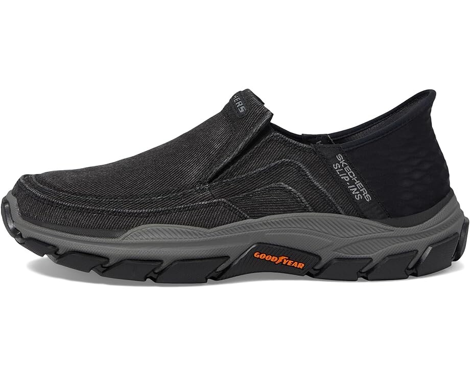Кроссовки SKECHERS Respected Holmgren Hands Free Slip-Ins, черный — фото 4