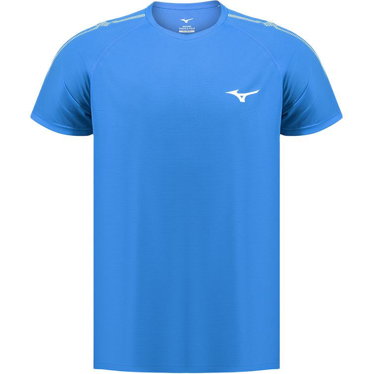 

Футболка мужская синяя Mizuno