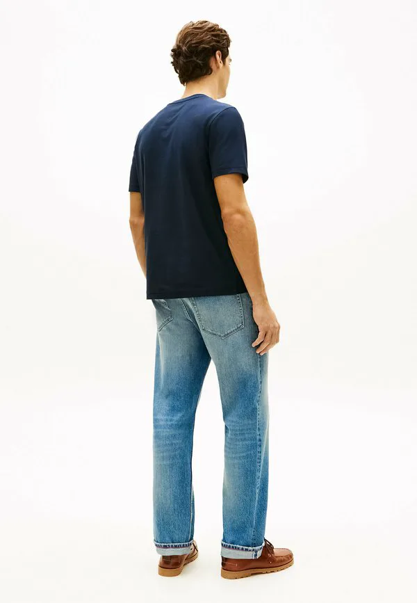 Футболка с графическим вышитым принтом Tommy Hilfiger, Navy Blue — фото 3