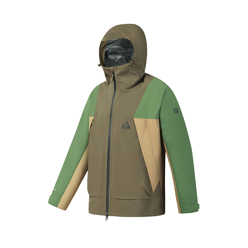 

Куртка ветровка EXPLORE Waterproof And Windproof мужская FILA, asphalt-dg