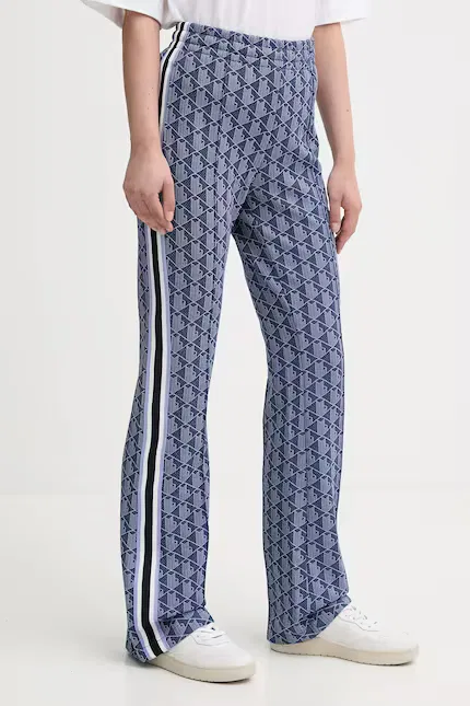 Штаны Lacoste Клеш, синий — фото 4