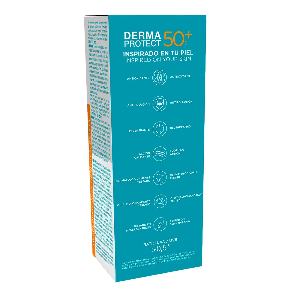 Солнцезащитный крем Dermaprotect fotoprotector ultraligero con color spf50+ Rilastil, 50 мл. — фото 3