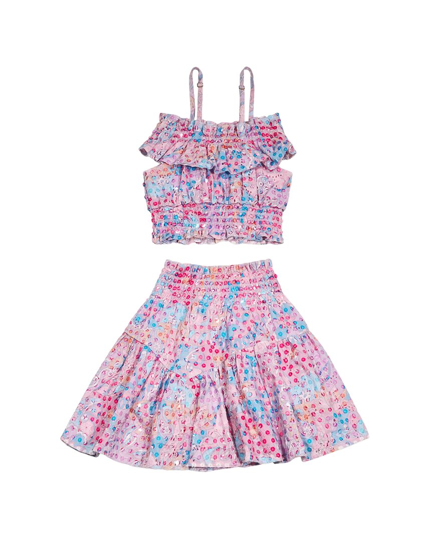 

Рэми Брук Топ-камизоль и Мини-юбка Ramy Brook, розовый