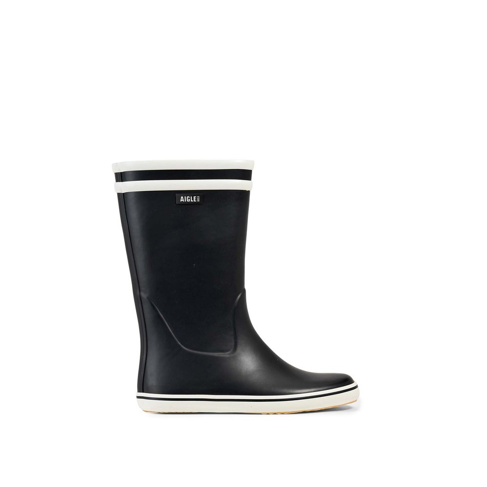 Сапоги женские резиновые Aigle Malouine 2 с логотипом, синий