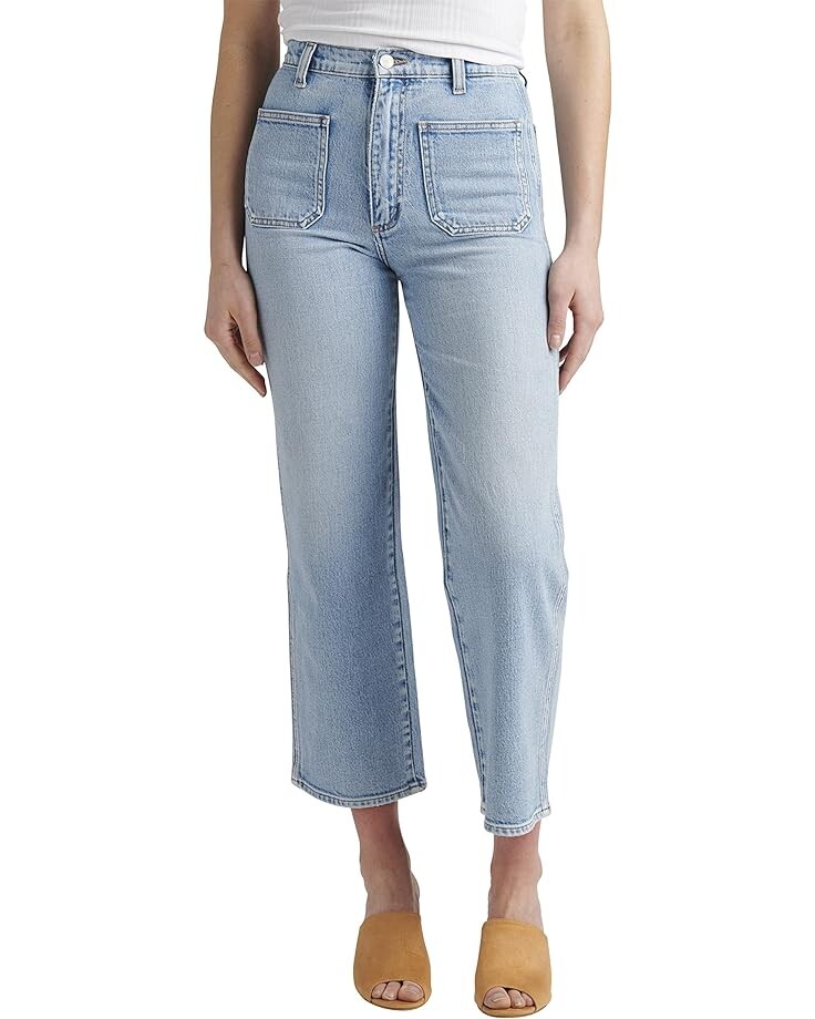 

Джинсы Silver Jeans Co. Patch Pocket High-Rise Wide Leg Jeans L28939RCS102, индиго