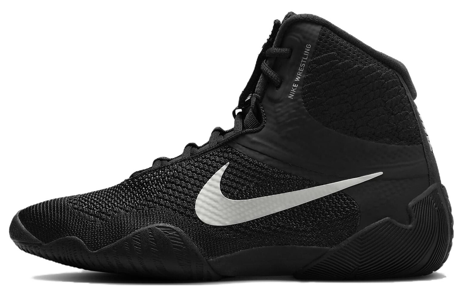 

Кроссовки Nike Tawa 'Black Metallic Silver', черный