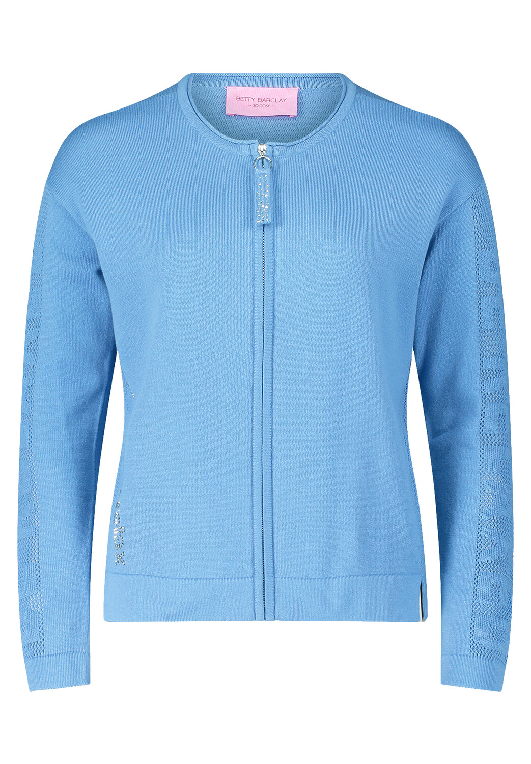 

Кардиган Betty Barclay Strick mit Strickdetails, цвет Ocean Blue