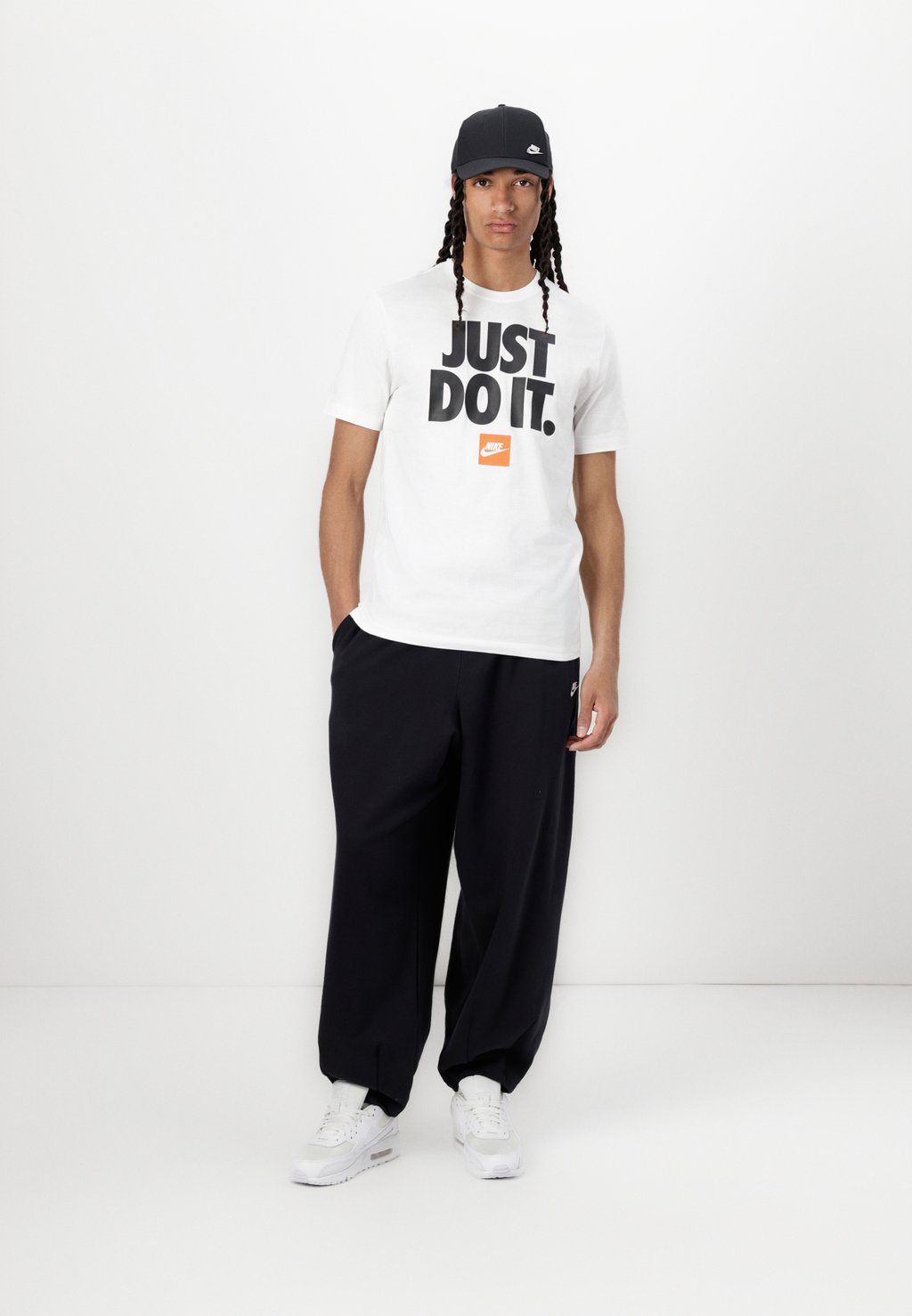 Футболка с принтом TEE FRAN VERBIAGE Nike Sportswear, белый — фото 2