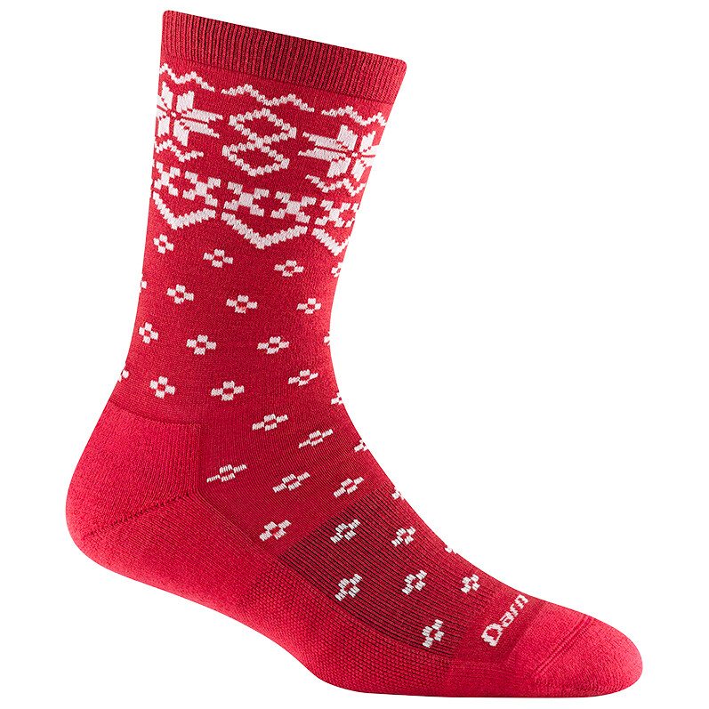 

Многофункциональные носки Darn Tough Shetland Crew Lightweight with Cushion, цвет Cranberry