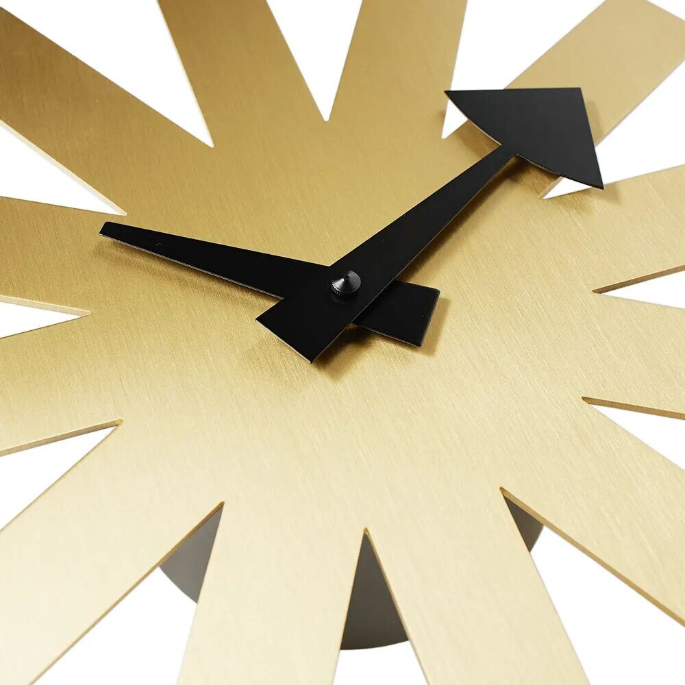 

Vitra Настенные часы Asterisk - Джордж Нельсон, золотой