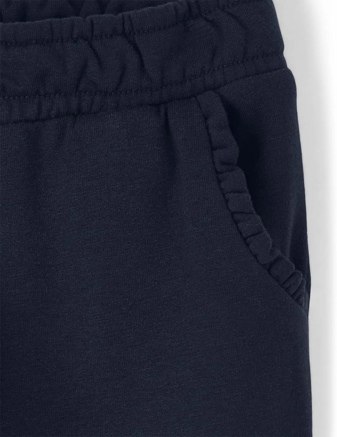 Спортивные штаны-джоггеры Gymboree для девочек и малышей из флиса, Navy Slate — фото 3