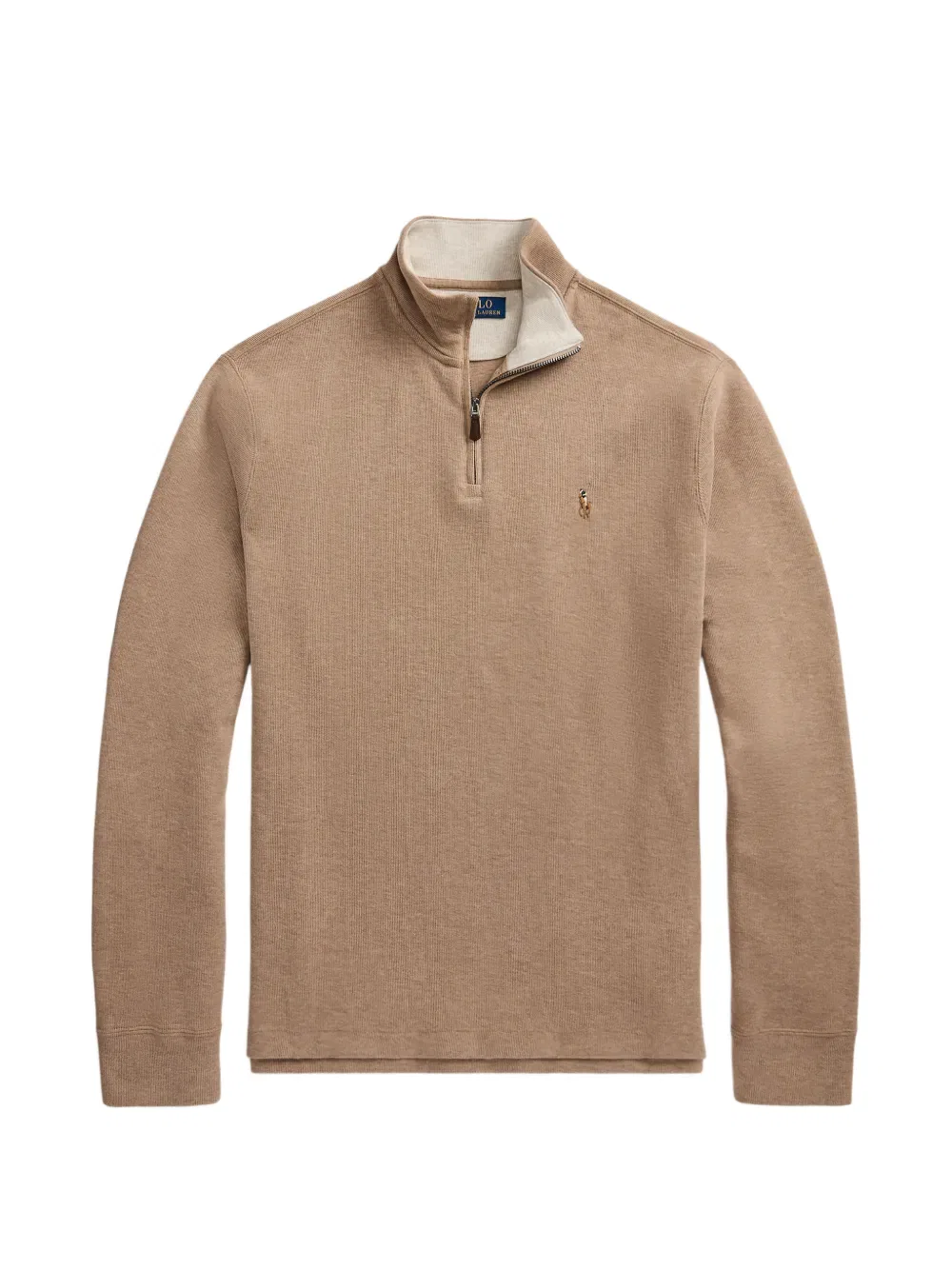 Свитер на молнии Polo Ralph Lauren, коричневый