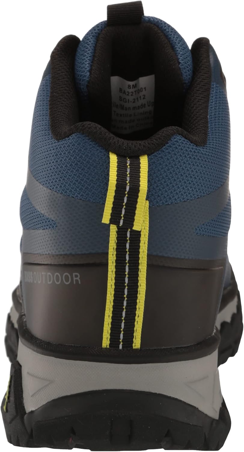 Мужские походные ботинки BASS OUTDOOR Peak Seamless среднего уровня, Ensign Blue — фото 3
