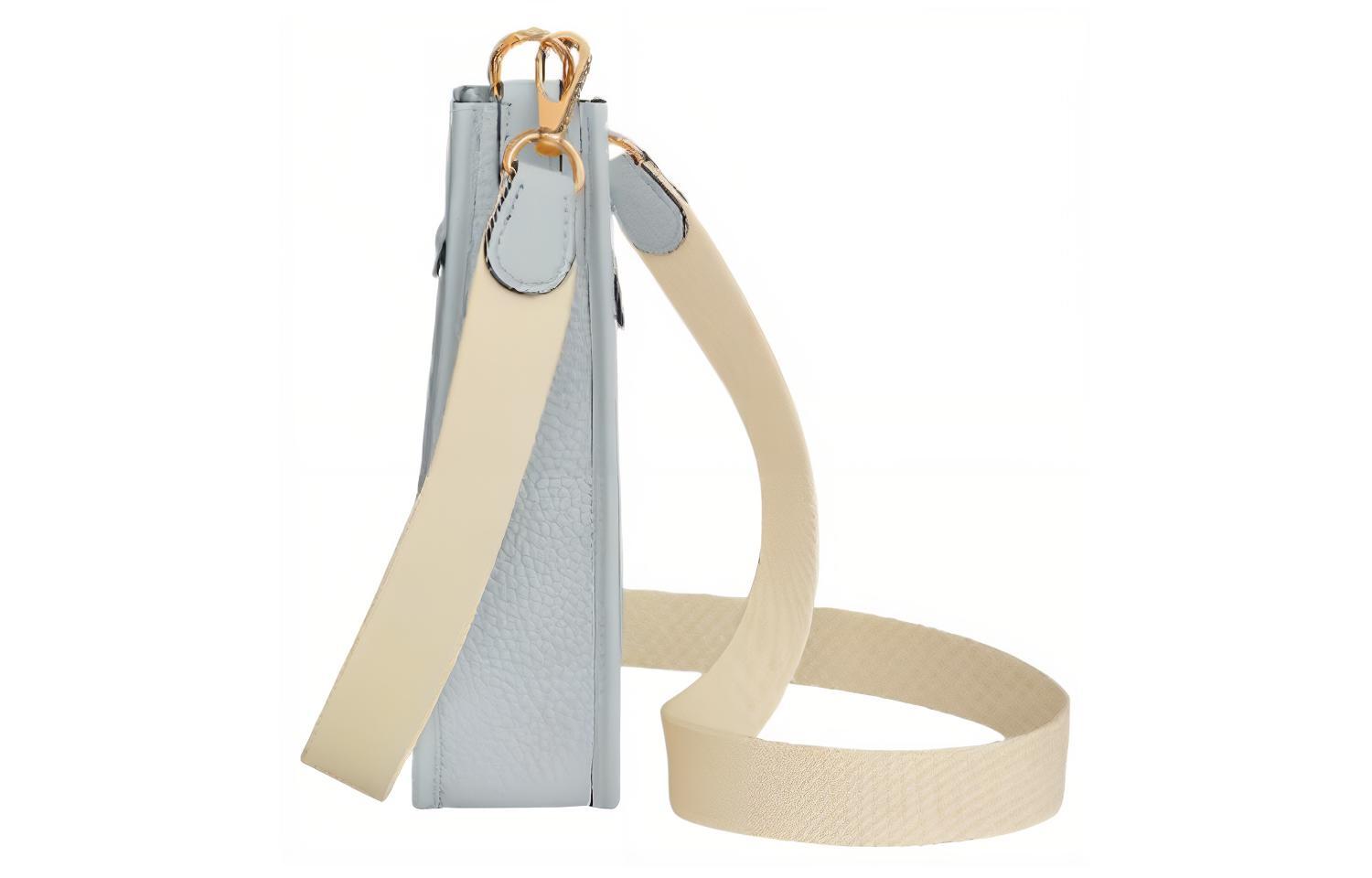 HERMES Сумка через плечо Evelyne Clemence из кожи коровы мини кроссбоди женская — фото 4